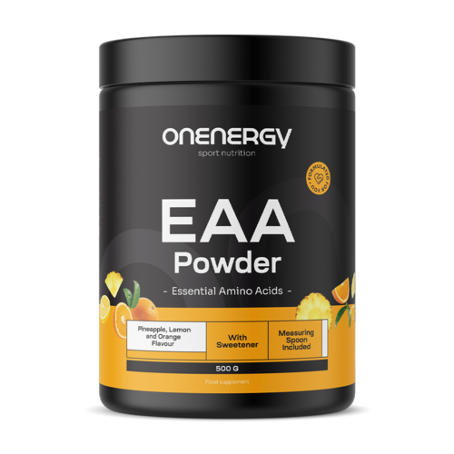 EAA por – ananász, citrom, narancs, 500 g