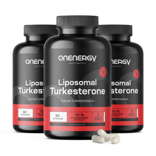 3x Liposzómális turkesterone 10%, összesen 270 kapszula