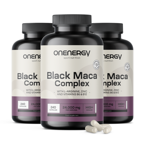 3x Fekete maca komplex 24.000 mg, összesen 720 kapszula
