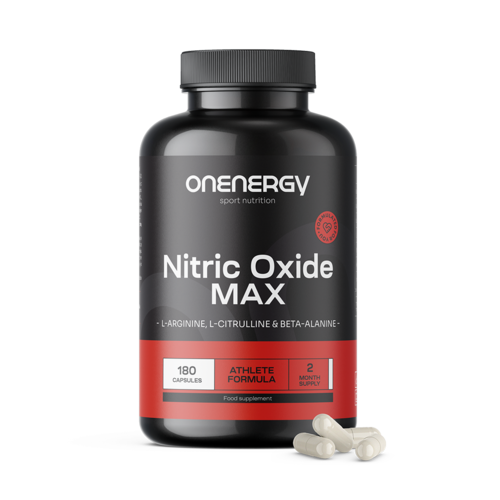 Nitric Oxide Max – arginin, citrullin és béta-alanin komplex, 180 kapszula