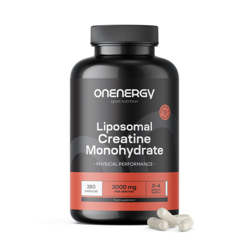 Liposzómás kreatin-monohidrát 3000 mg, 360 kapszula