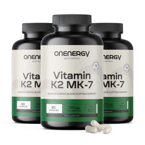 3x K2-vitamin MK-7, összesen 270 kapszula