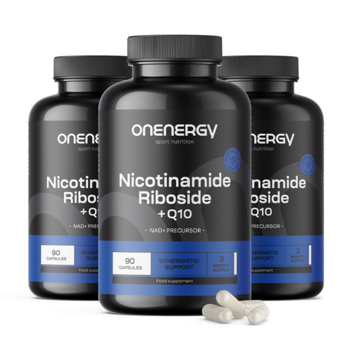 3x Nikotinamid-ribozid + Q10, összesen 270 kapszula