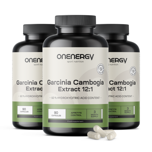 3x Garcinia cambogia – 12:1 kivonat, összesen 270 kapszula