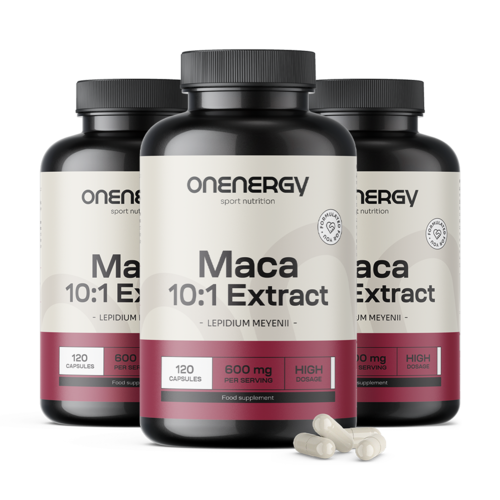 3x Maca – 10:1 kivonat, összesen 360 kapszula