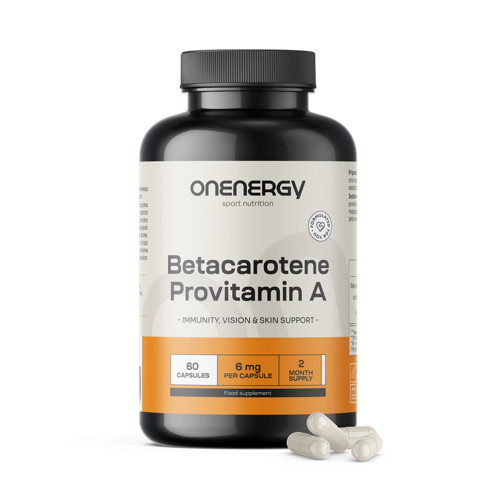 Béta-karotin (provitamin A), 60 kapszula