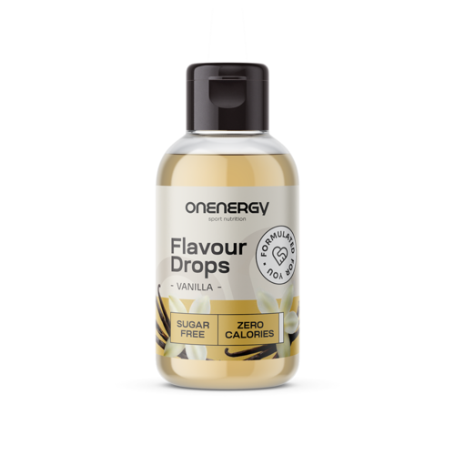 Flavour Drops cseppek édesítőszerrel – vanília, 50 ml