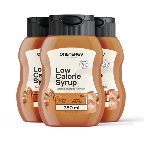 3x Kalóriaszegény szirup édesítőszerrel – sós karamell, összesen 1050 ml